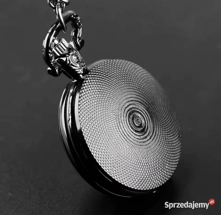 Nowy zegarek kieszonkowy z wizerunkiem motoru warmińsko-mazurskie Lubawa