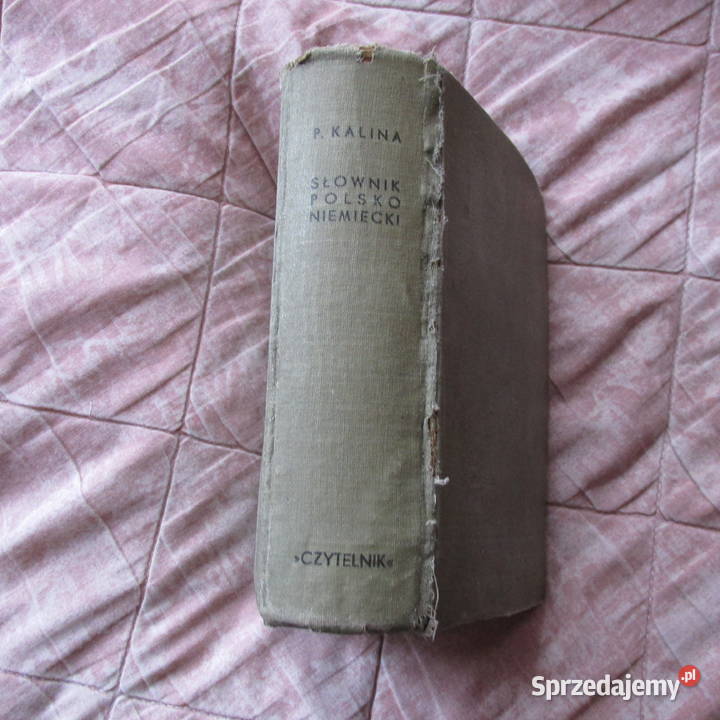 SŁOWNIK POLSKONIEMIECKI 1953 Bytom