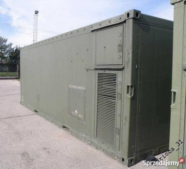 Kontener aluminiowy francuski 6 x 243 x 232 m Kopana