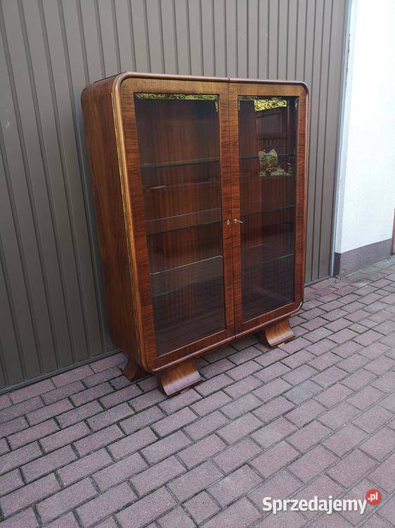 Witryna Biblioteka Serwantka ARTDECO Orzech Swarzędz