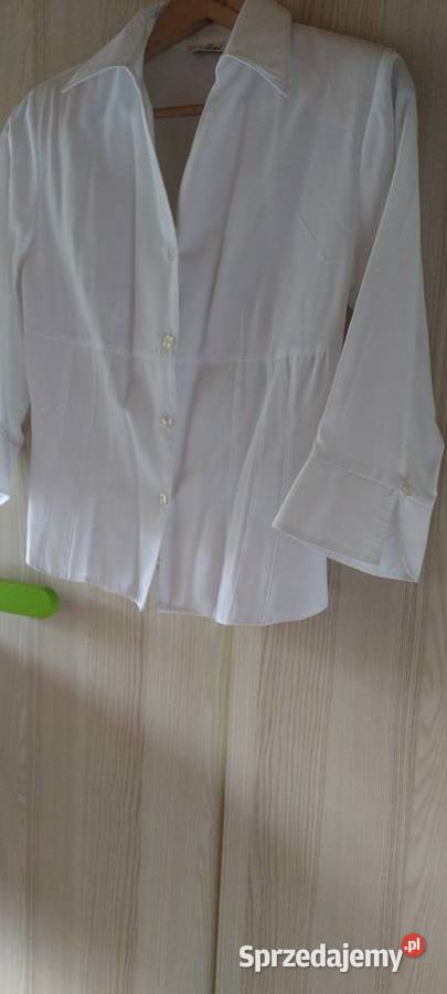 Bluzka damska w kolorze białym 3/4 Lublin