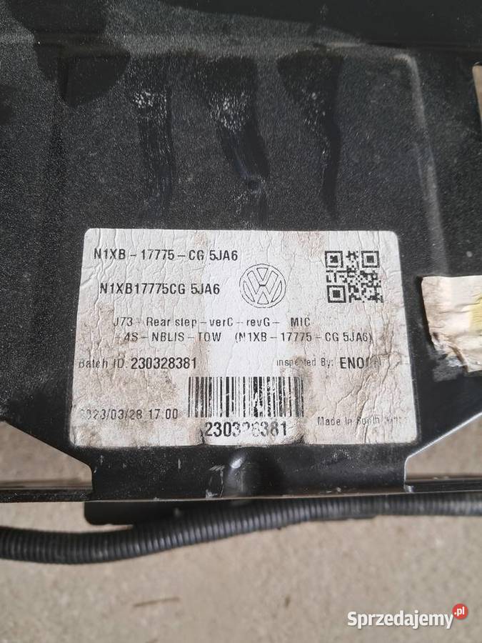 WZMOCNIENIE BELKA ZDERZAKA TYŁ VW AMAROK II FORD terenowe dolnośląskie Wrocław