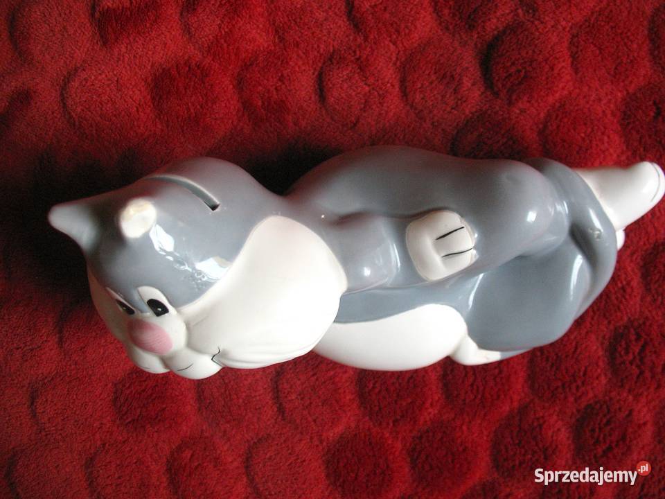 Kot Skarbonka 12 x 20 x 8 Kot Sylwester sprzedam