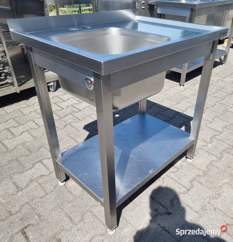 Zlew 1 Kom Z Blatem i Półką 806085 M814 N Gastronomia sprzedam