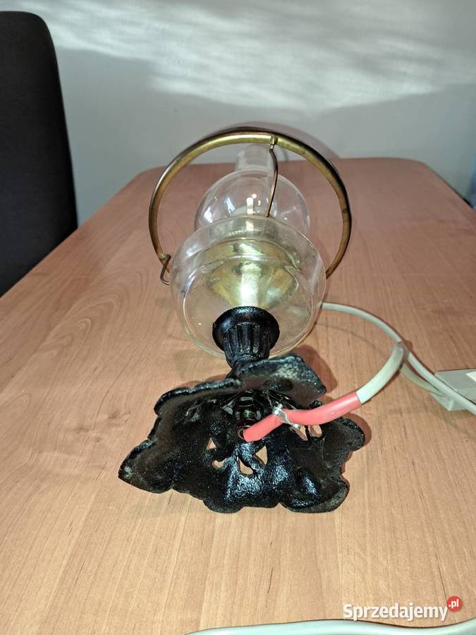 Retro lampa stołowa lata 60 te Lubań