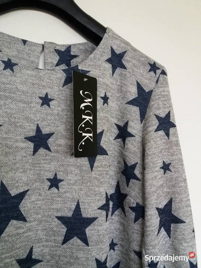 SM Nowa bluzka tunika z falbanką produkt polski 3/4 Gliwice sprzedam