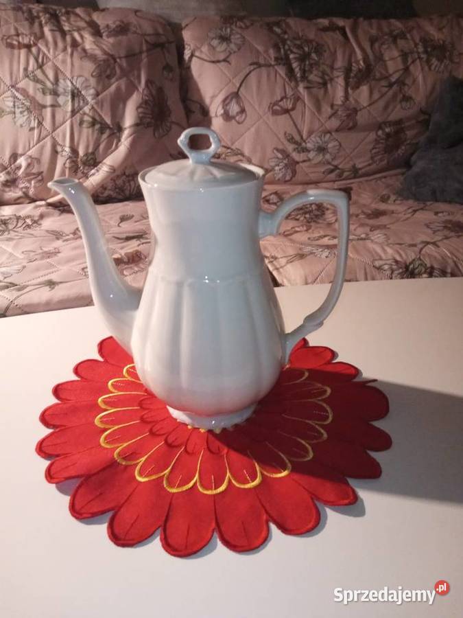 Dzbanek do kawy herbaty porcelana Bogucice