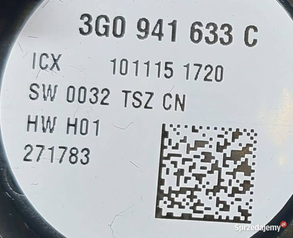 PRZEŁĄCZNIK ŚWIATEŁ VW PASSAT B8 3G 3G0941633C panele sterowania, przełączniki Mielęcin