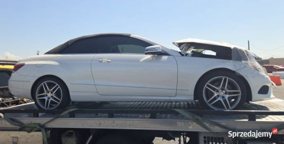 MERCEDES E400 Kabriolet z Kalifornii 3000cm3 Warszawa