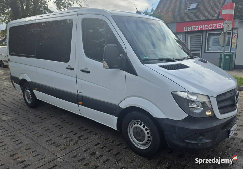 Mercedes Sprinter Mercedes Sprinter 9 OSOBOWY Rok produkcji 2016 Sprinter pomorskie Gdańsk