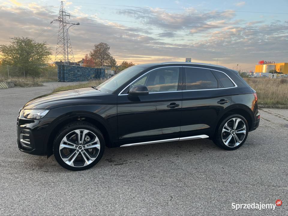 Audi Q5 2021 265 Serwisowane stan przebieg 93 ESP Białystok