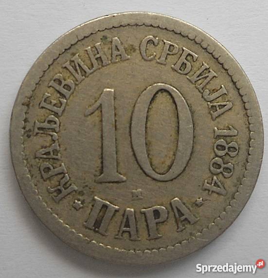 SERBIA10 PARA1884 r MILAN V Legionowo