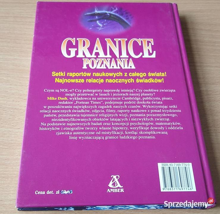 Granice poznania niewyjaśnione zjawiska w Rok wydania 1998 pomorskie Gdańsk