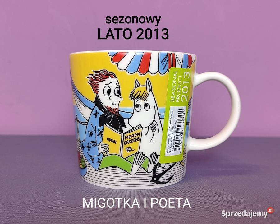 Muminki KUBEK Moomin Arabia Finland LATO 2013 Jasień