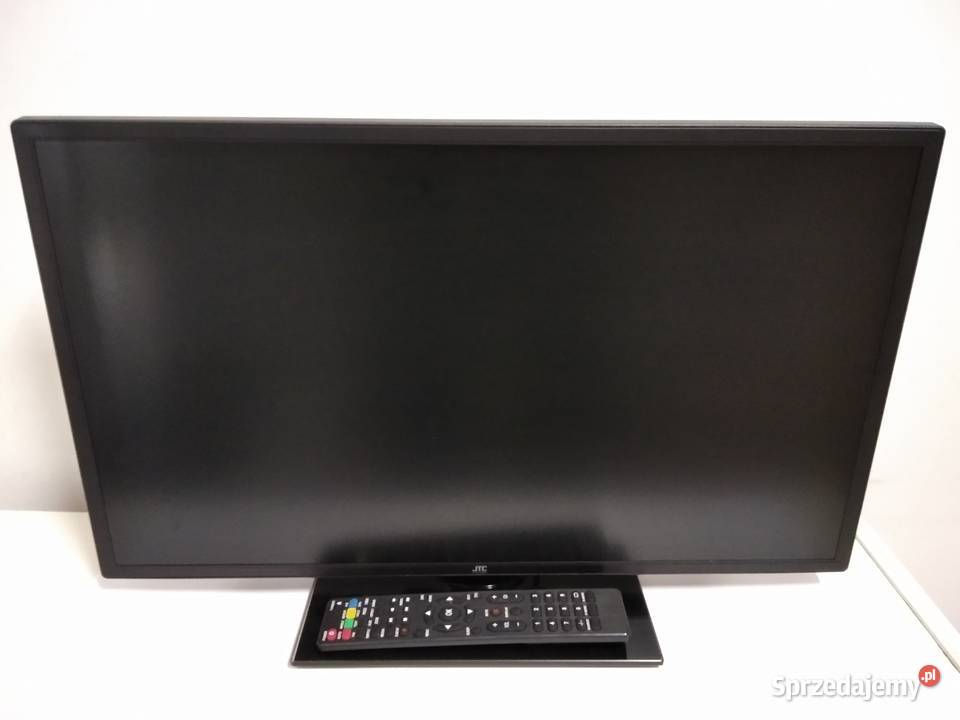 TELEWIZOR JTC JTC24C PILOT ANG MENU LED Pabianice sprzedam