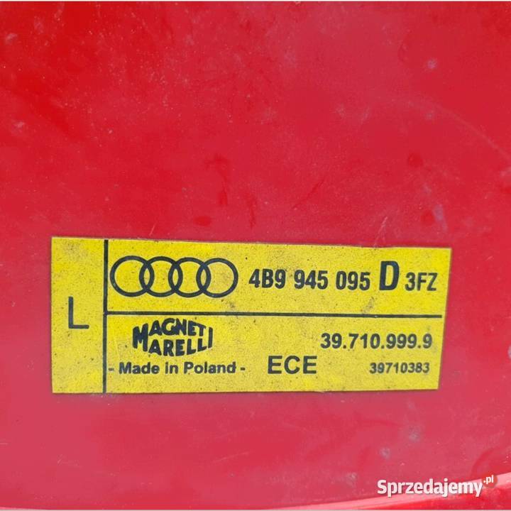 LAMPA LEWA Audi A6 C5 Avant Kombi tylna tylnia Chełm