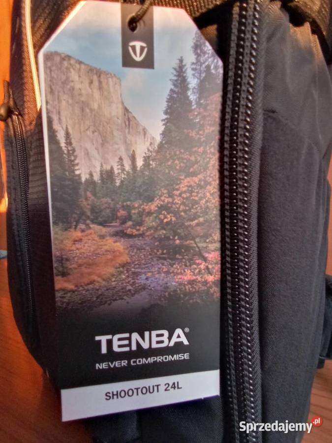 TENBA Shootout II 24L Backpack Black Nowy plecak Książ Wielkopolski sprzedam