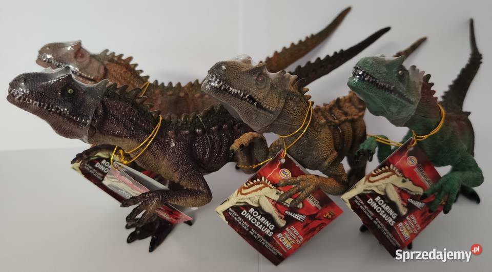 Dinozaur Ryczy Figurka Saurophaganax z Dźwiękiem Mogilany sprzedam