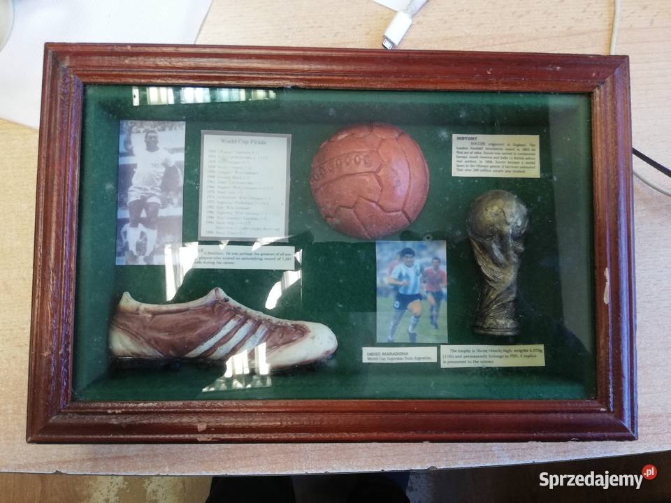Pamiątka piłkarska FIFA Diego Maradona i Pele Jarosław