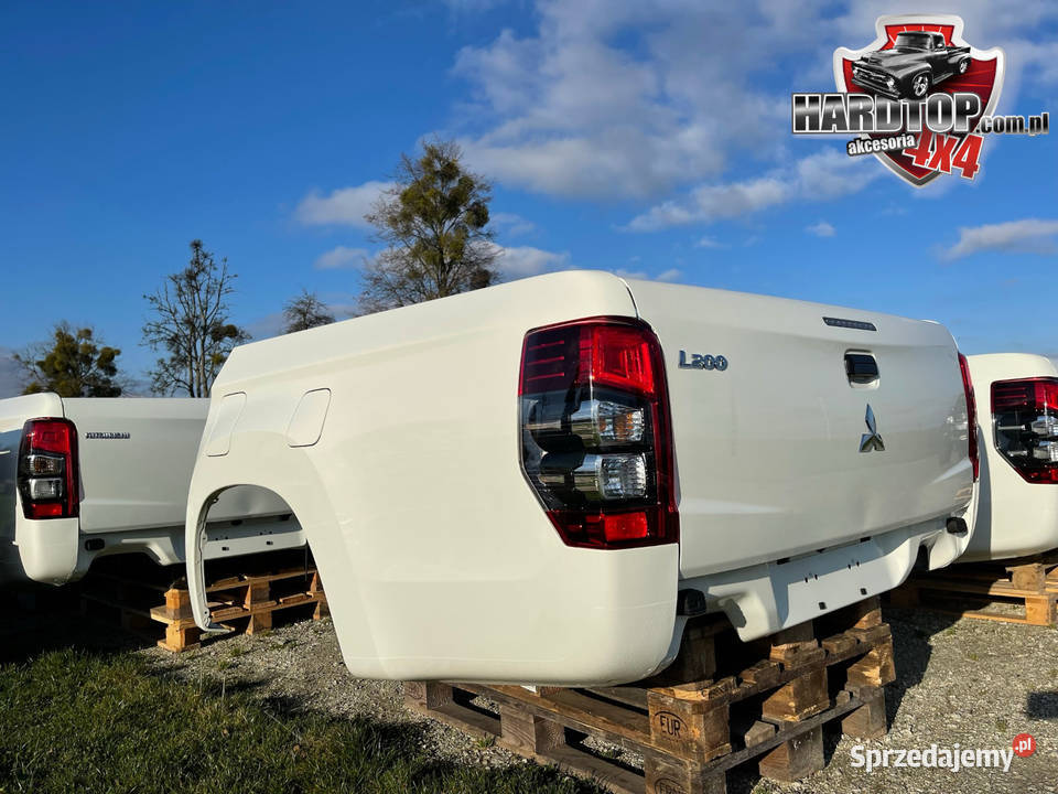 PAKA Skrzynia Ładunkowa Mitsubishi L200 burta osobowe Pasłęk
