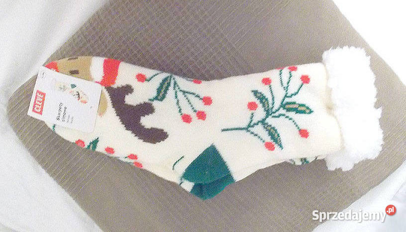 antypoślizgowe skarpetydo domu ciepłe kapcie