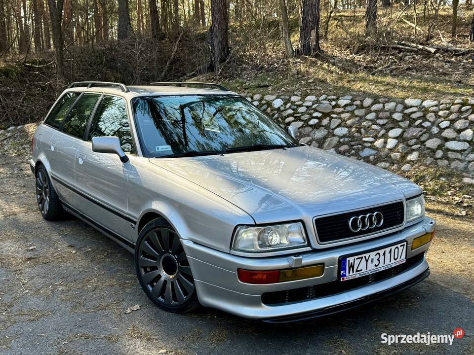 Piękne Audi 80 B4 26E V6 LPG S2 front Avant Hak Kombi