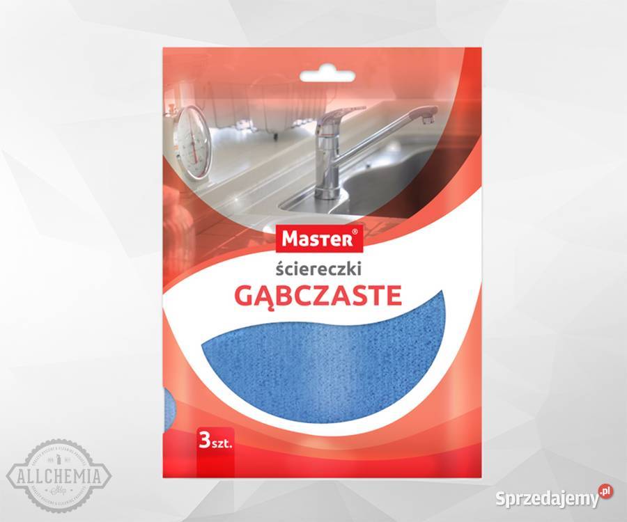 ŚCIERECZKI GĄBCZASTE ŚCIERKA GĄBCZASTA MASTER 3 Pozostałe