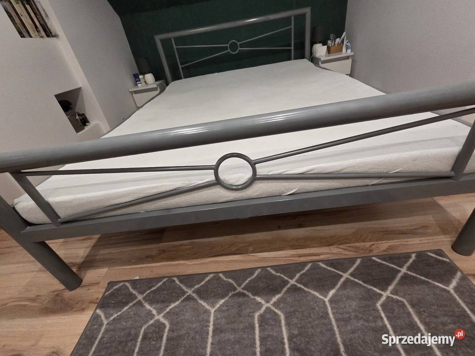 Łóżko małżeńskie 140x200 wielkopolskie Zaborowice