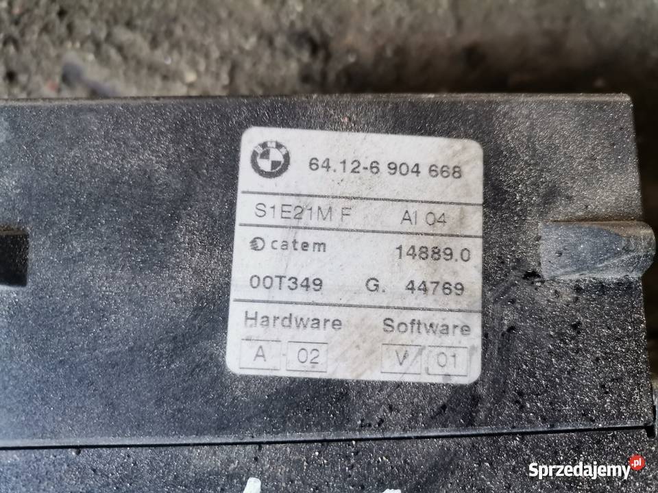 Sterownik Podgrzewacz Wody Bmw E46 sprzedam