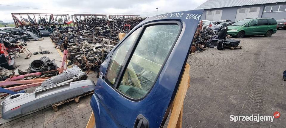 DRZWI LEWE PRZÓD PEUGEOT BOXER II Pozostałe kujawsko-pomorskie Lipno