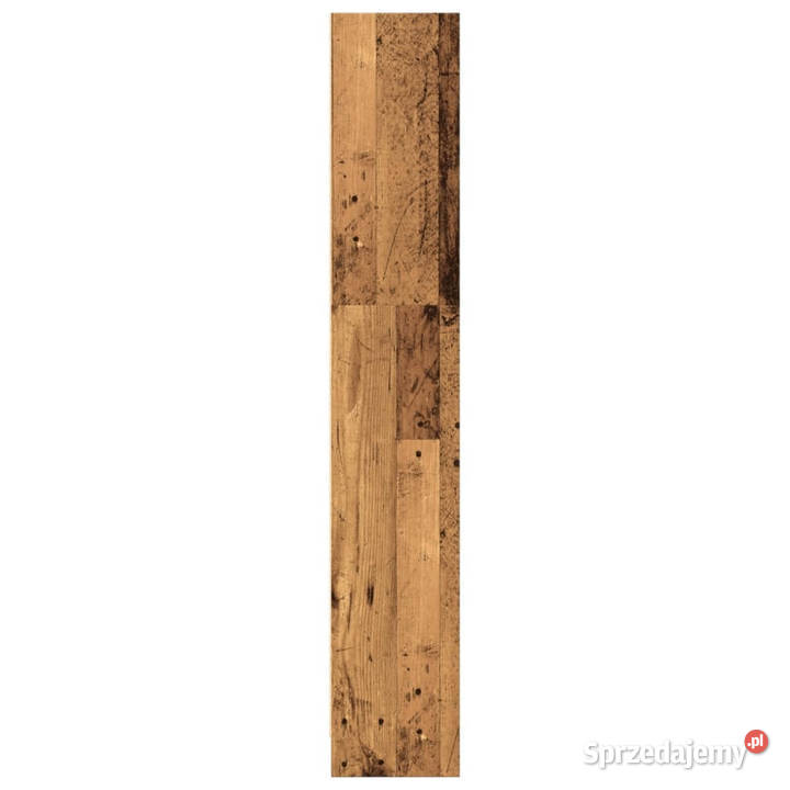 Regał stare drewno 80x24x143 materiał