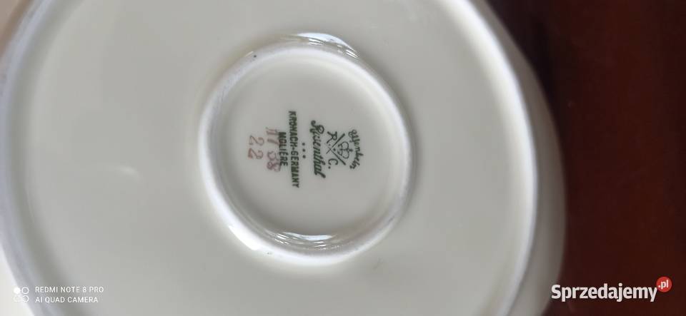 Patera Rosenthal Moliere Kronach Germany Syg1938 Gdańsk
