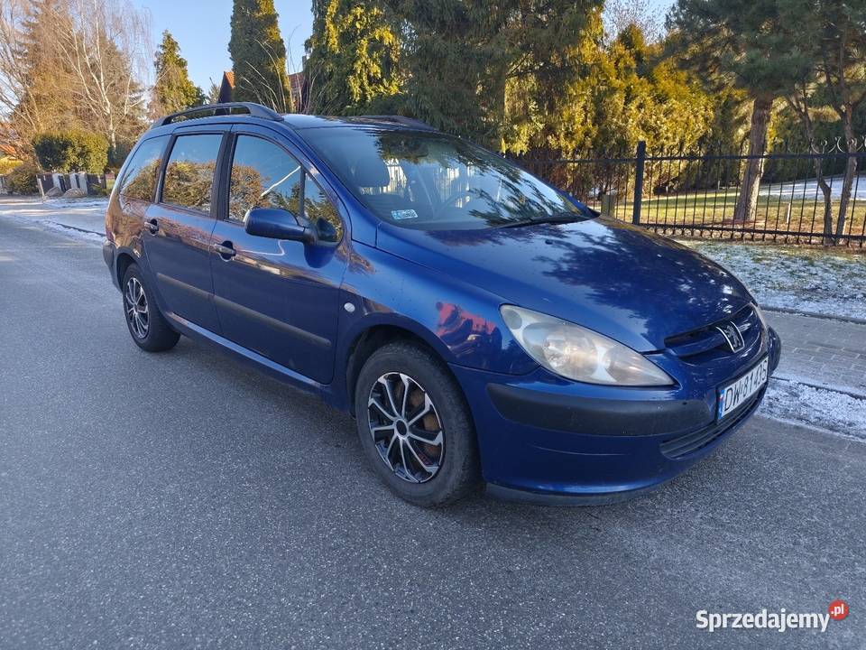 Peugeot 307 16HDi 90 2005r Wrocław