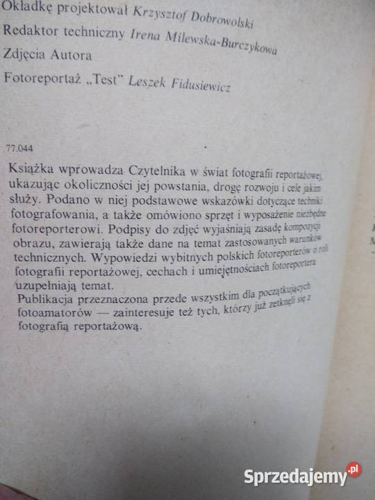 Barchacz Fotoamator albumy aukcje książki outlet mazowieckie Warszawa