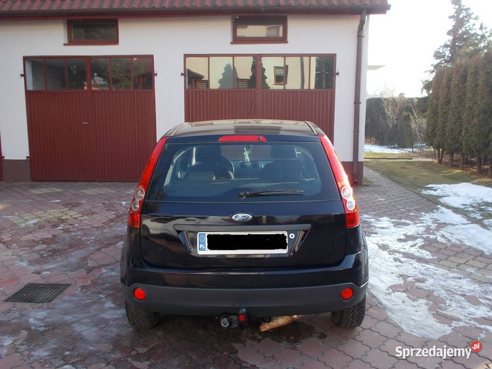 FORD FIESTA 13 benz 2007 r 5 drzwi KLIMATYZACJA 1300cm3 Uniejów