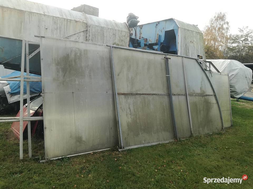 Konstrukcja Hali Łukowej Namiotowej 8x12 Wiata Żarska Wieś