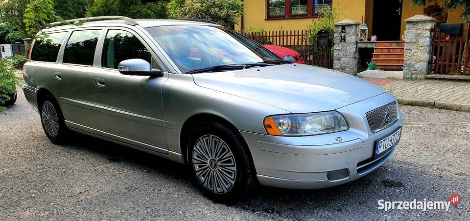 Volvo V70 II 24 163 2008r Automat Grzane Fotele Zarejestrowany w Polsce wielkopolskie Turek