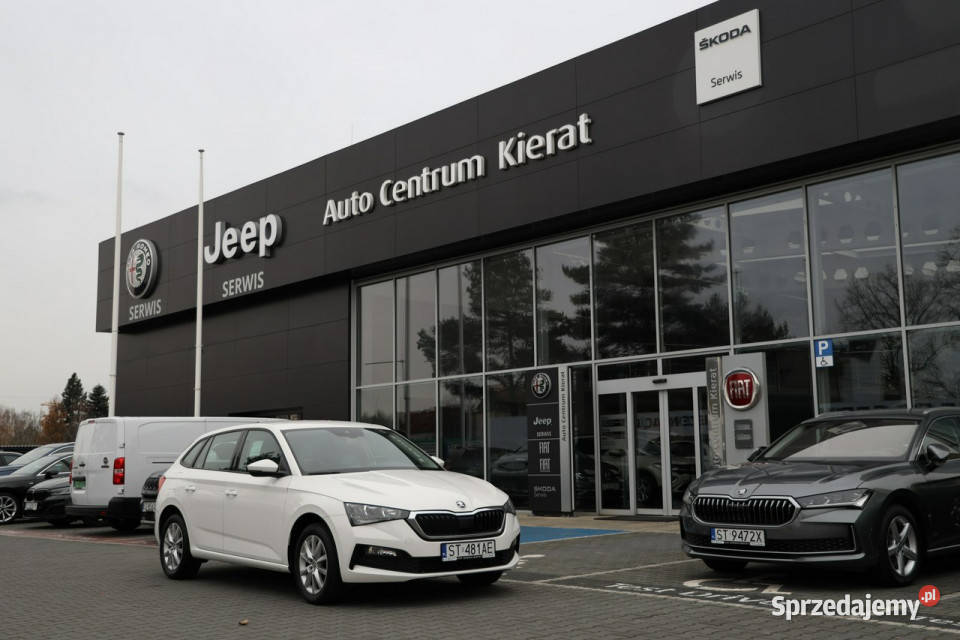 koda Scala 10 TSI Ambition biały