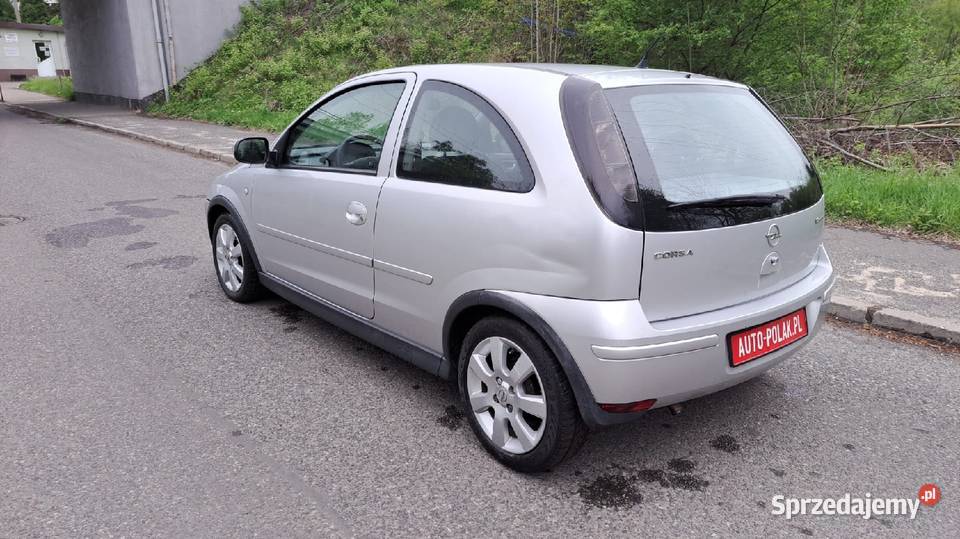 Opel Corsa C 06r 12 Benz klima srebrny Katowice