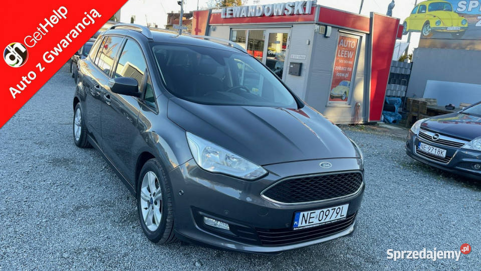 Ford Grand C-MAX Zarejestrowany Ubezpieczony