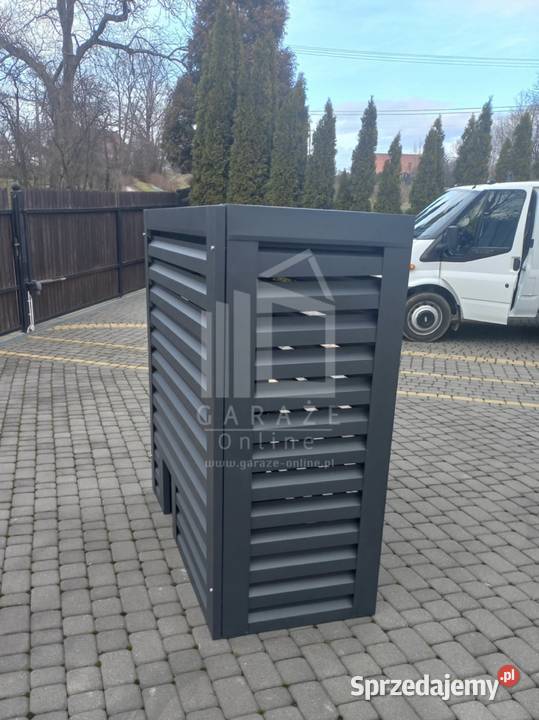 Osłona pompy ciepła 110x50x150 antracyt ID489 Jastrzębie-Zdrój