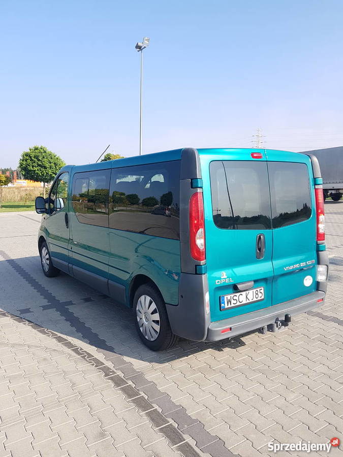 Opel Vivaro 25CDTI long 9 osobowy webasto klima lubelskie sprzedam