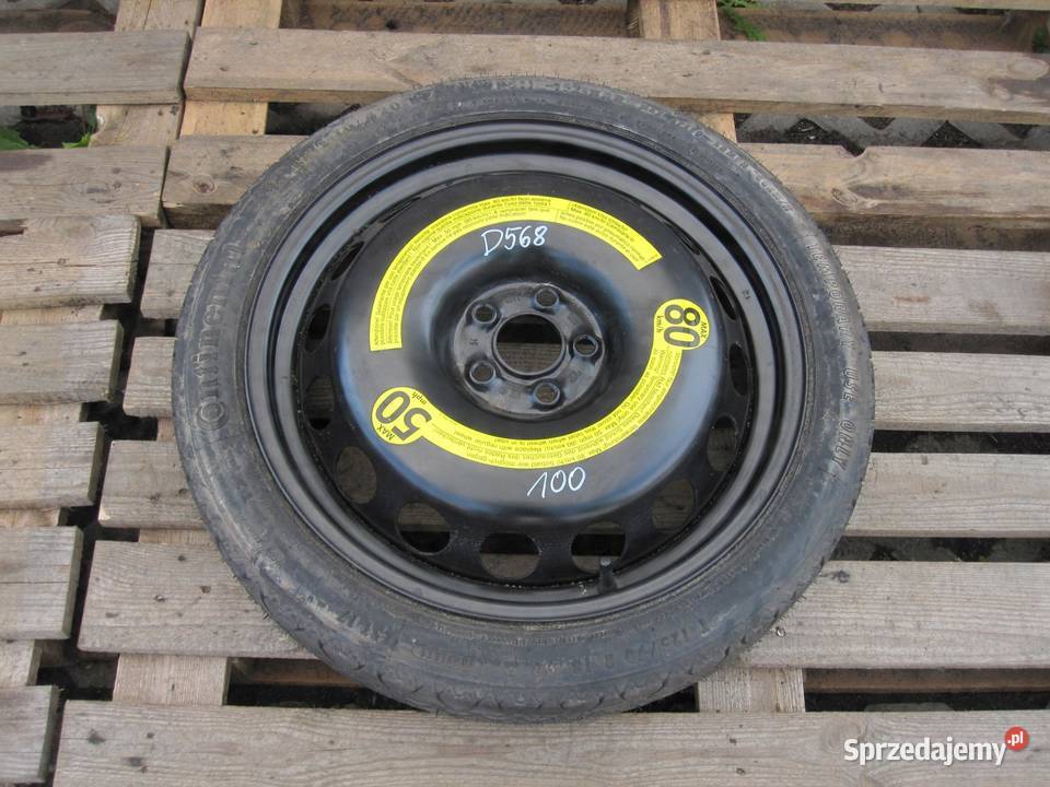 AUDI A3 S3 TT koło dojazdowe 1257018 99M 5x100
