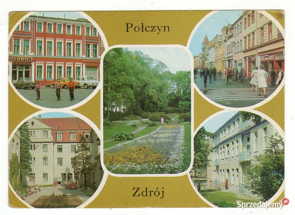 POŁCZYN ZDRÓJ POCZTÓWKA WIELOWIDOKOWA 8 Krynki