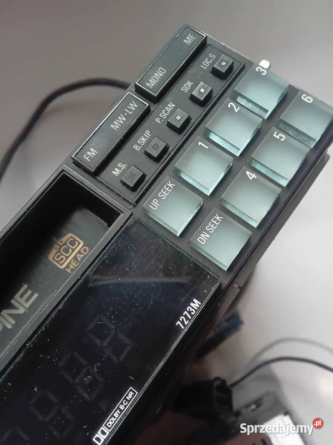 Alpine 7273M radio kasetowe Milejewo