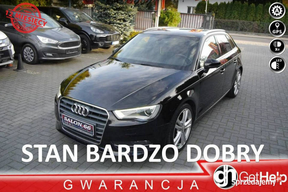 Audi A3 Sportback 20d Led Xenon Stan Idealny bluetooth śląskie Częstochowa