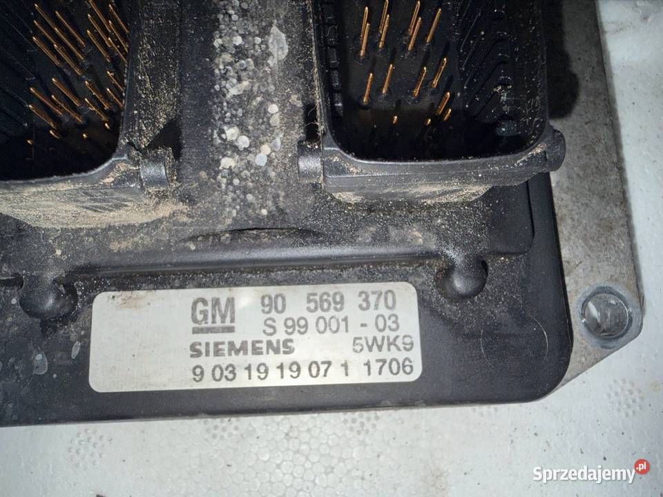 KOMPUTER STEROWNIK SILNIKA OPEL VECTRA B 18 GM Ostrów Wielkopolski
