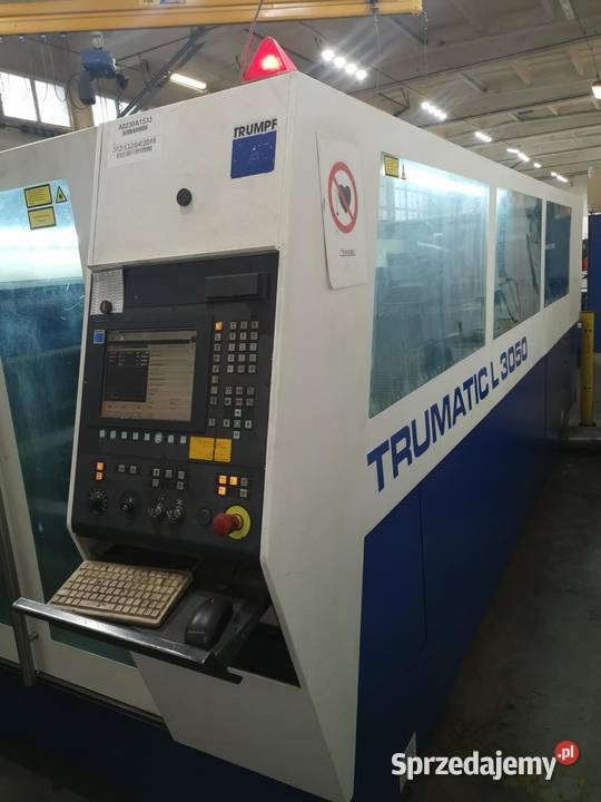 Laser TRUMPF TRUMATIC L3050 Biznes i Przemysł