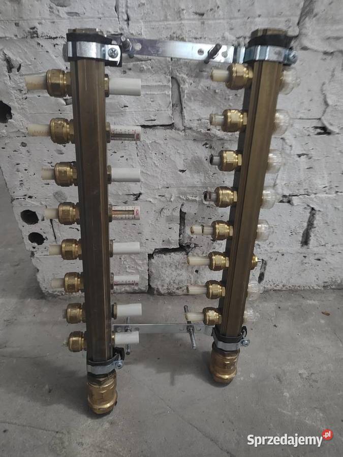 Rozdzielacz mosiężny do podłogówki Katowice