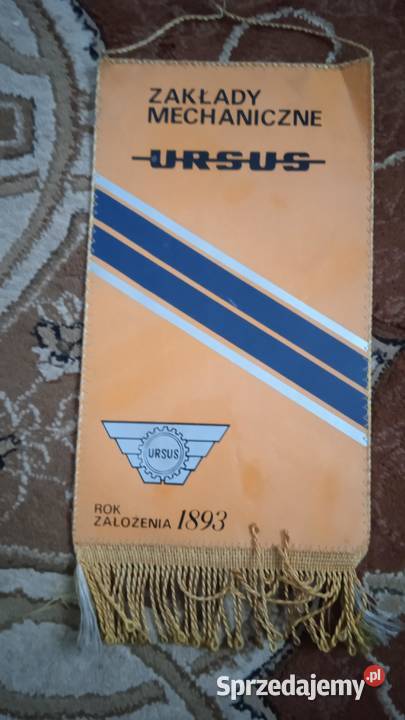 Ursus Zakłady Mechaniczne proporczyk oryginalny Lublin